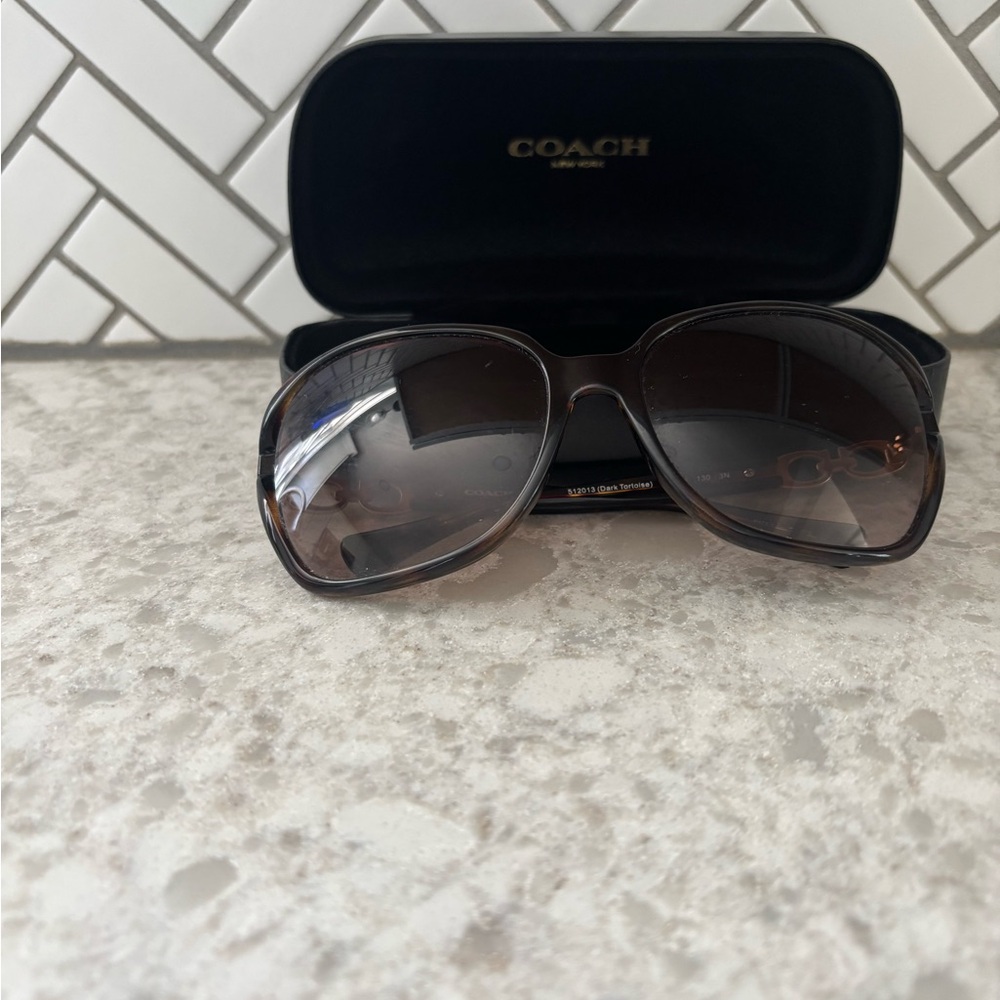 Women’s Coach Sunglasses with Coach Case.